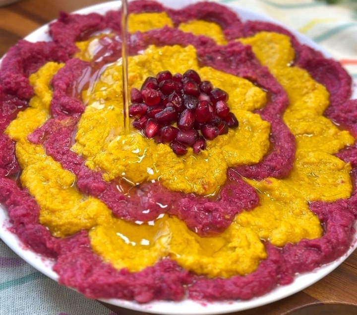 Hummus Flower Board